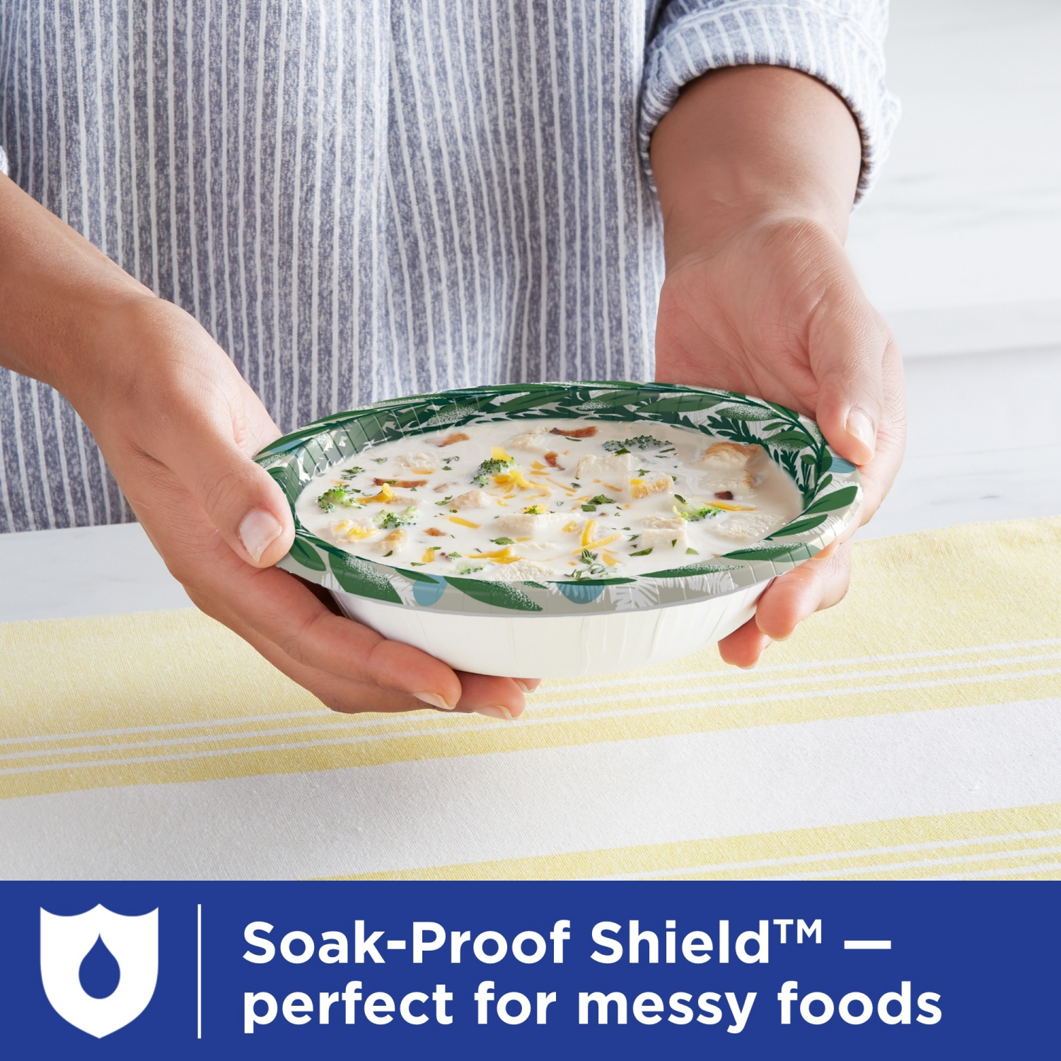 slide 2 of 8, Dixie Ultra Compostable 20 Ounce Bowls, 26 Count, 26 ct