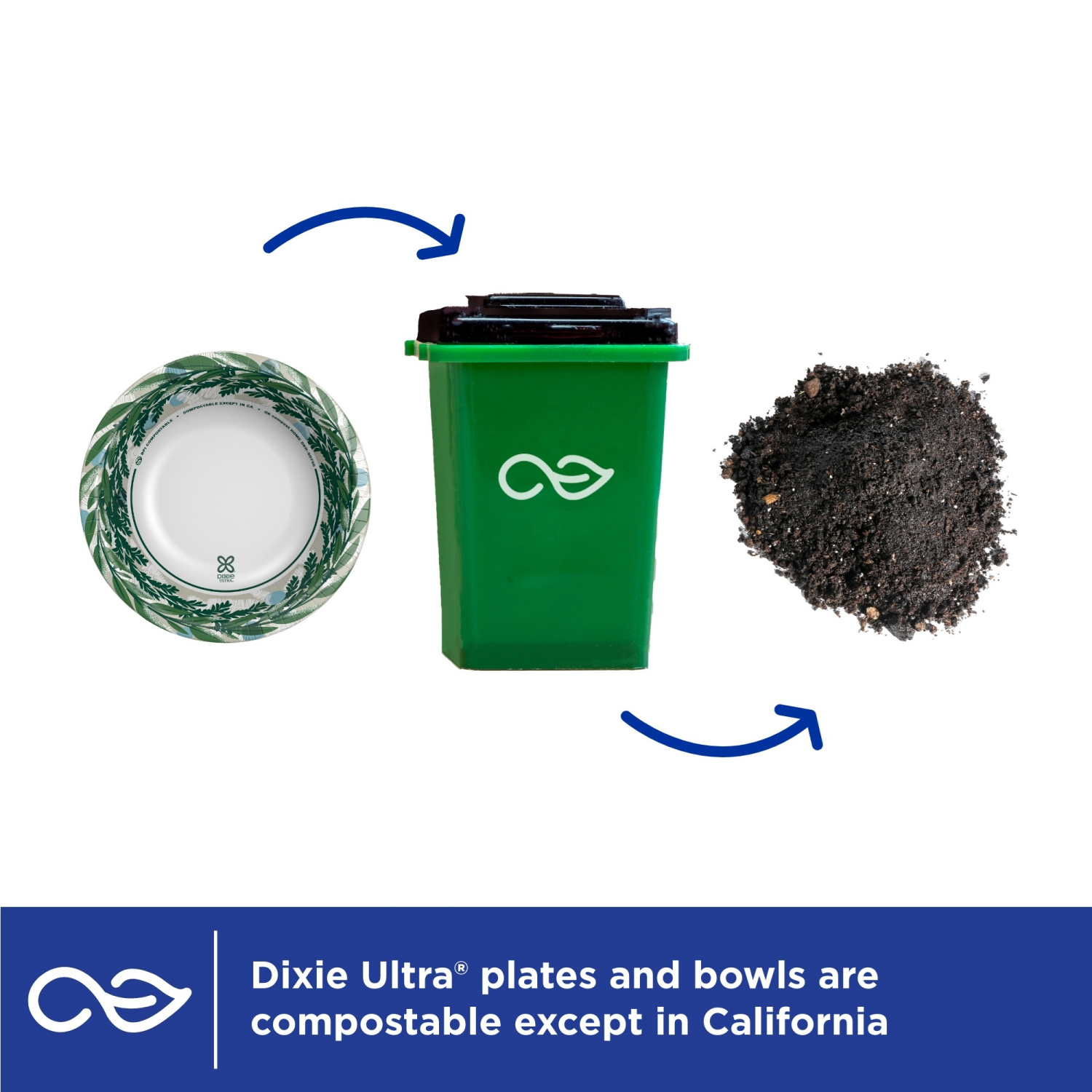 slide 3 of 8, Dixie Ultra Compostable 20 Ounce Bowls, 26 Count, 26 ct