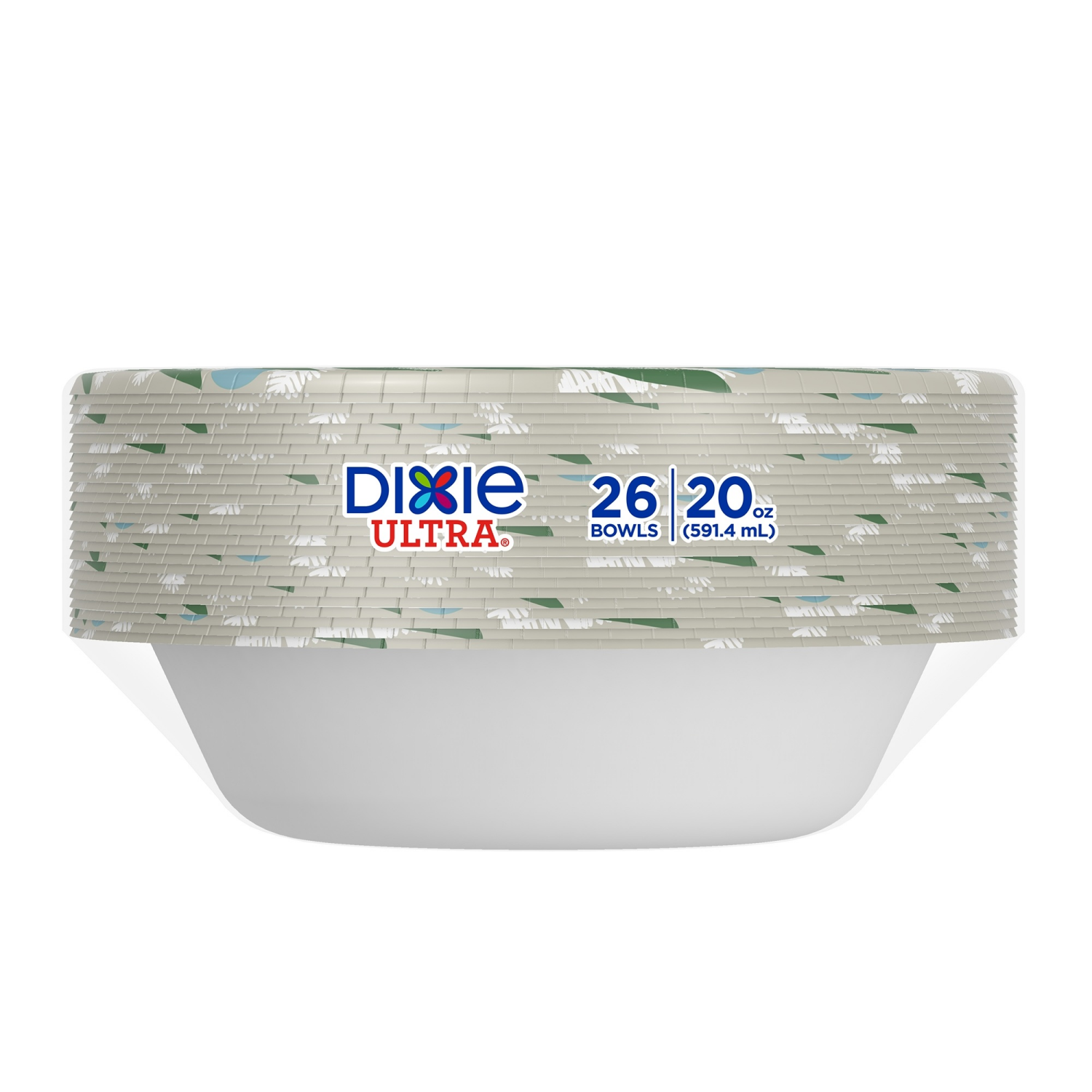 slide 7 of 8, Dixie Ultra Compostable 20 Ounce Bowls, 26 Count, 26 ct