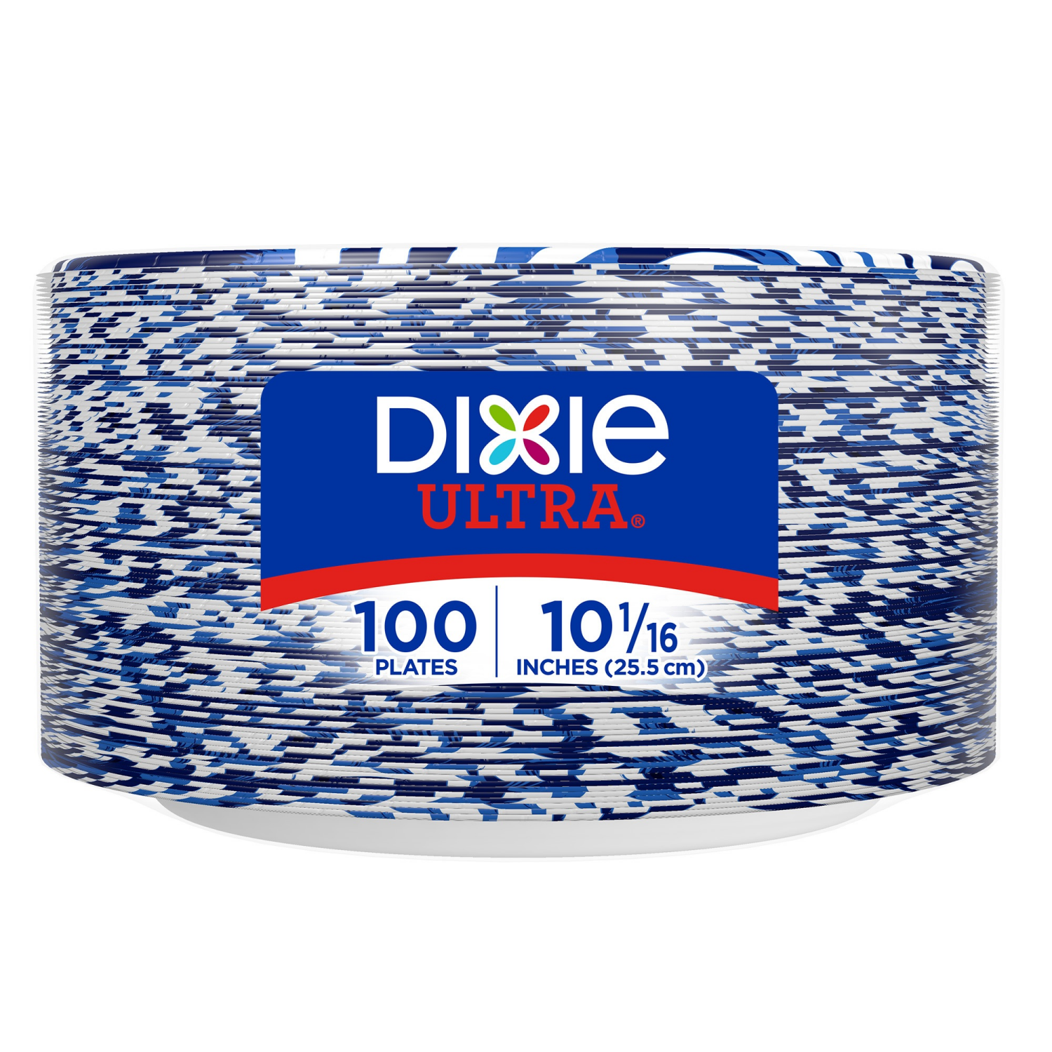 slide 3 of 8, Dixie Ultra Compostable Paper Plates, 10 Inch, 100 Count, Multi-Color, 100 ct