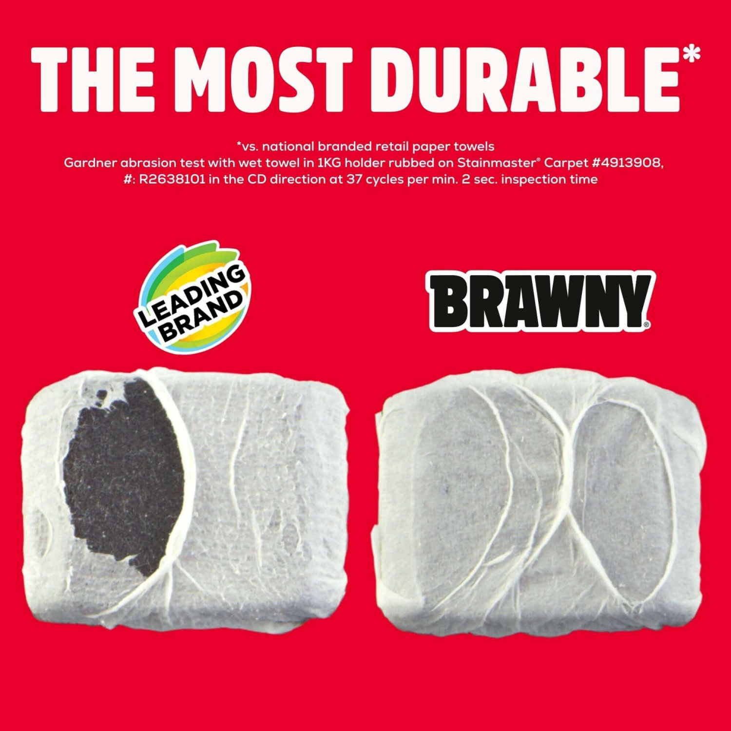 slide 8 of 8, Brawny Tear-A-Square White 3-Ply Triple Rolls Paper Towels 6 Rolls, 6 ct