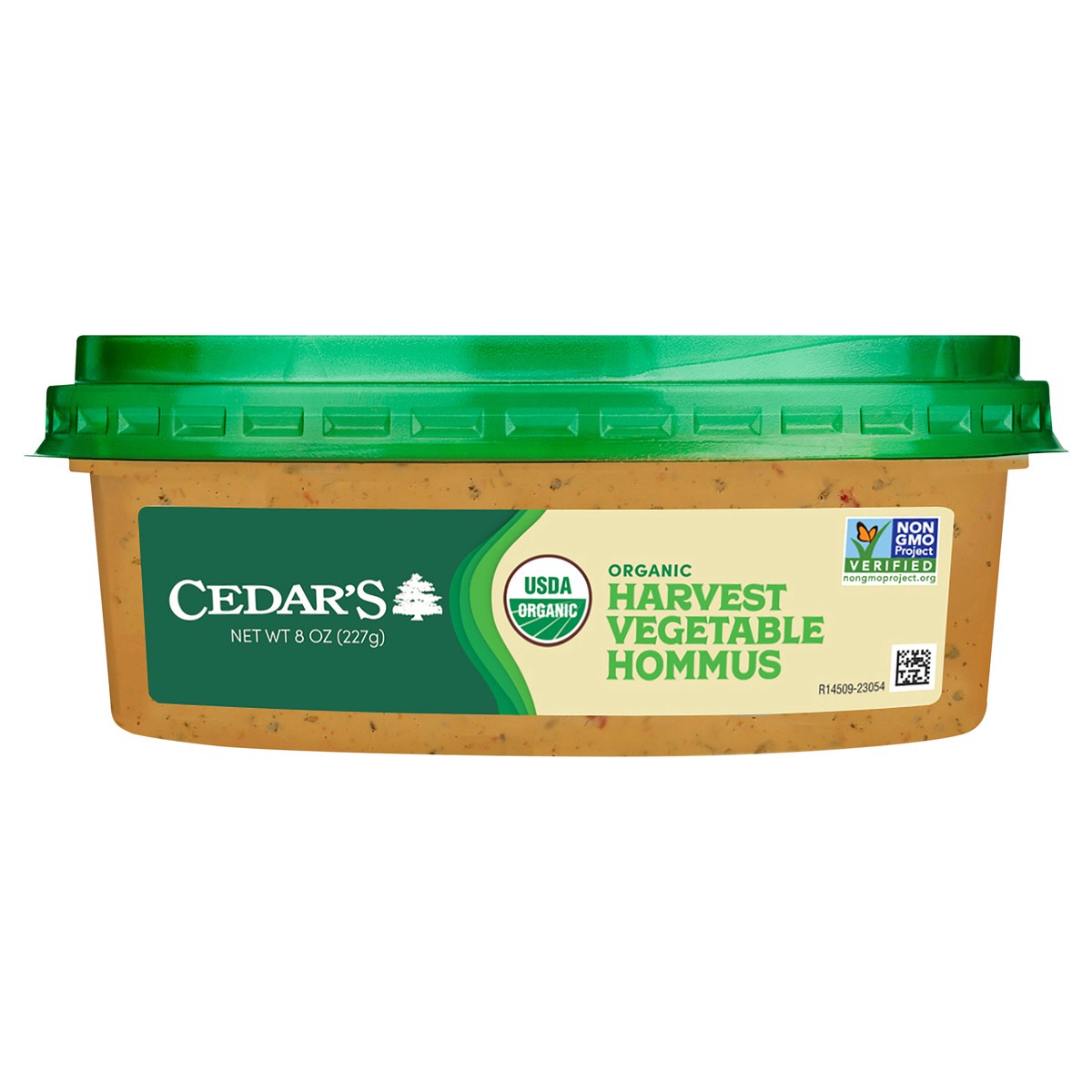 slide 1 of 8, Cedar's Foods Organic Harvest Vegetable Hommus, 8 oz