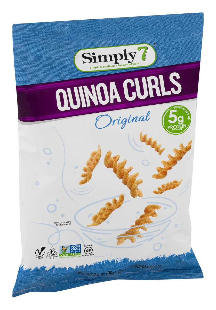 slide 5 of 11, Simply7 Original Quinoa Curls 3.5 oz, 3.5 oz