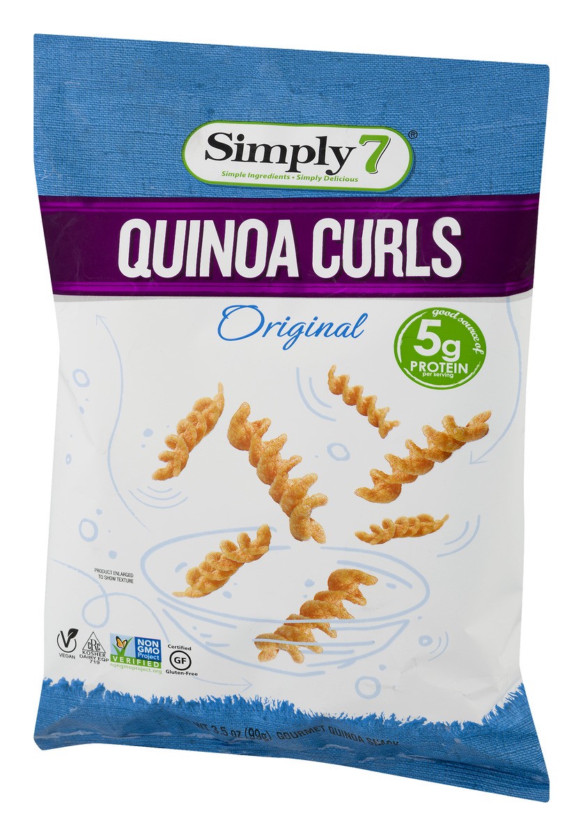 slide 6 of 11, Simply7 Original Quinoa Curls 3.5 oz, 3.5 oz