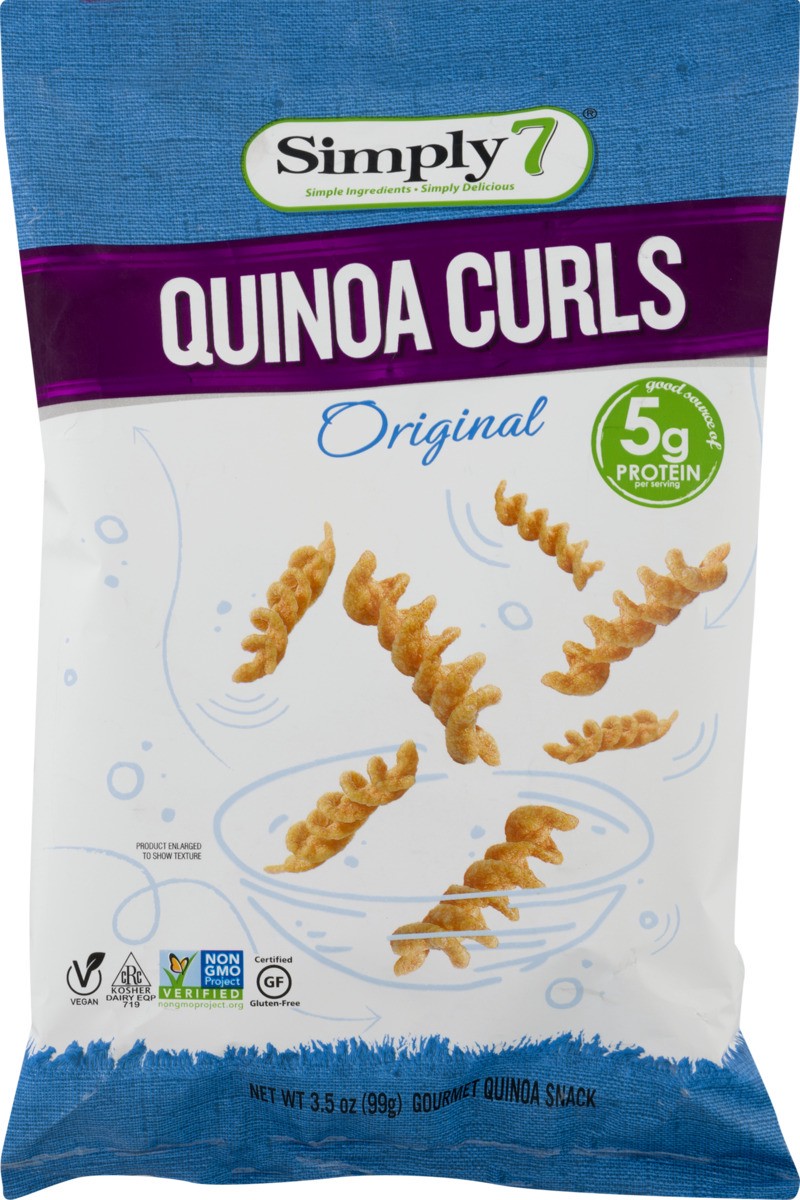 slide 4 of 11, Simply7 Original Quinoa Curls 3.5 oz, 3.5 oz