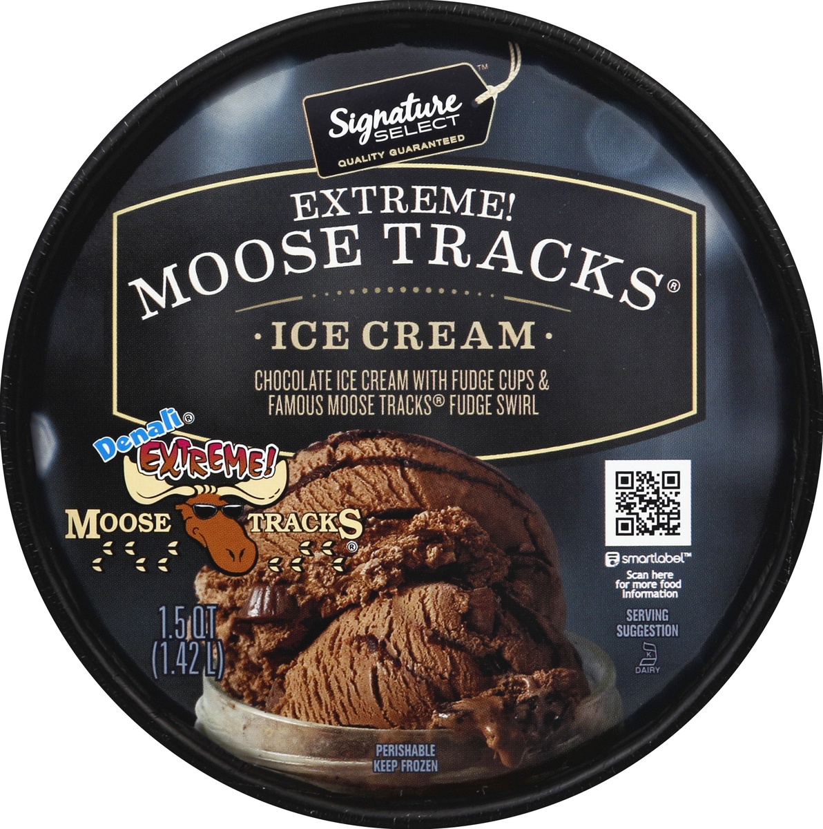 slide 3 of 3, Signature Select Ice Cream 1.5 qt, 