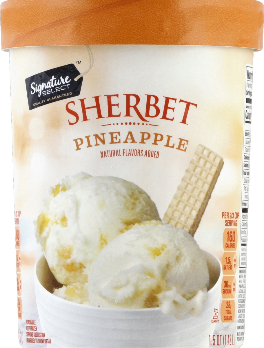 slide 2 of 3, Lucerne Dairy Farms Sherbet Pineapple, 1.5 qt