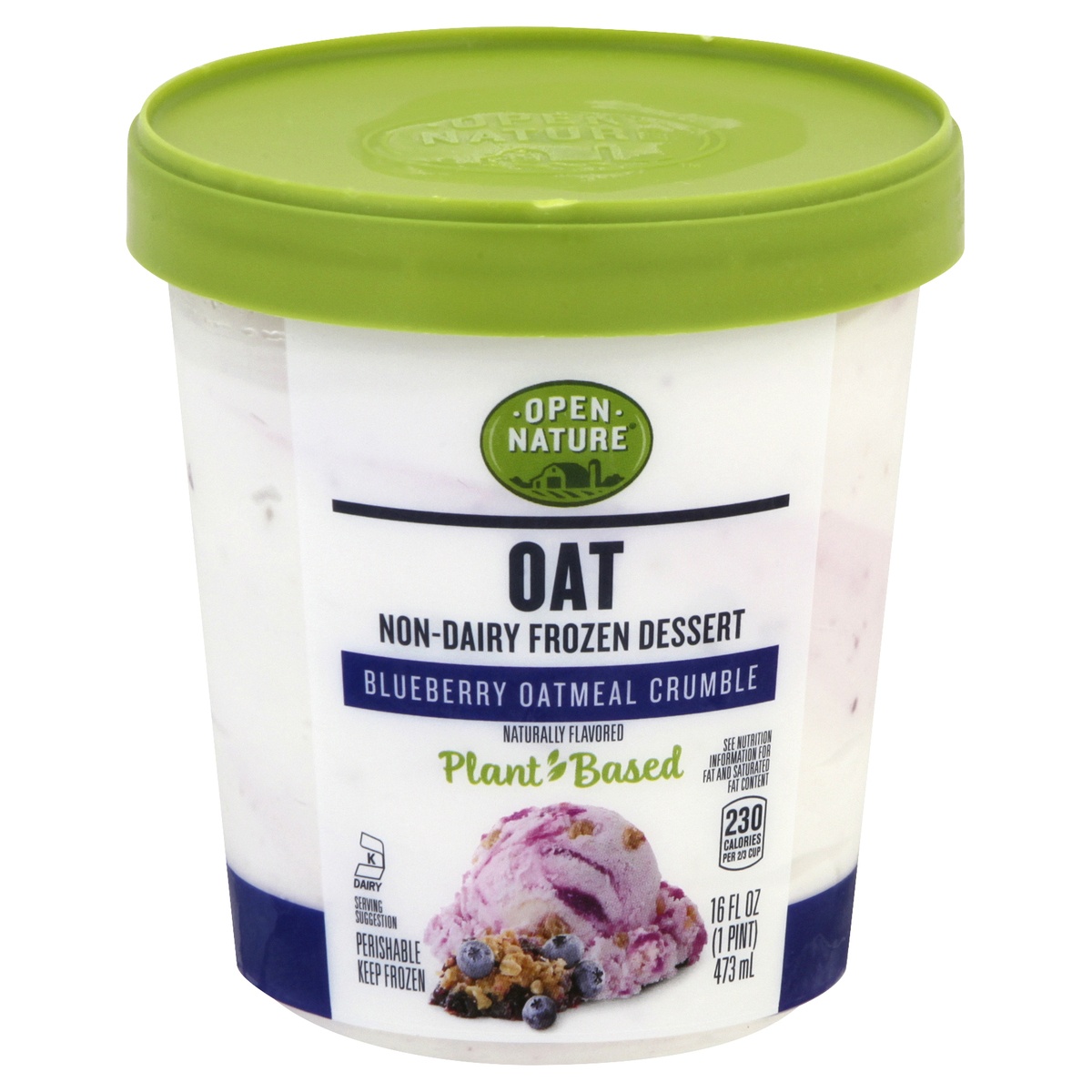 slide 1 of 1, Opn Nat Oat Dessert Blubry Oatmeal Crmbl, pt