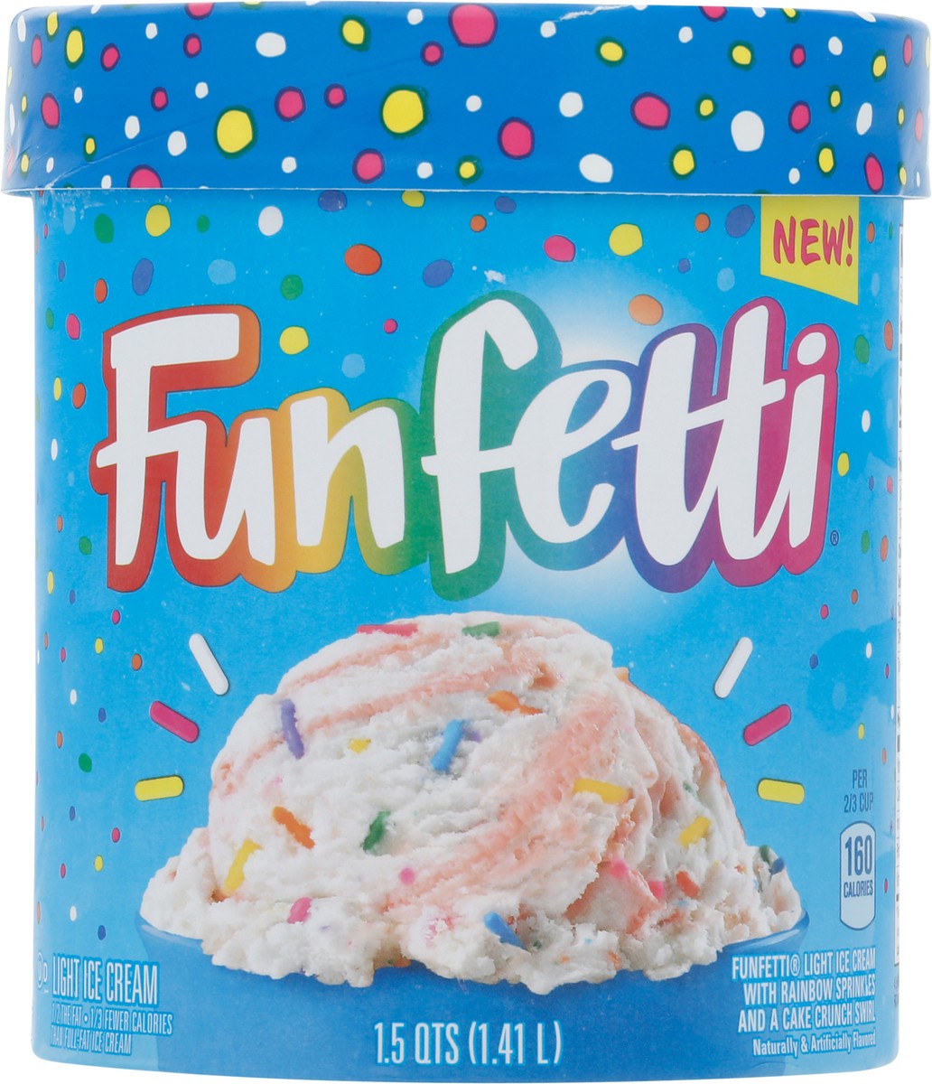 slide 6 of 9, Funfetti Light Ice Cream, 1.5 Qt, 967.41 g