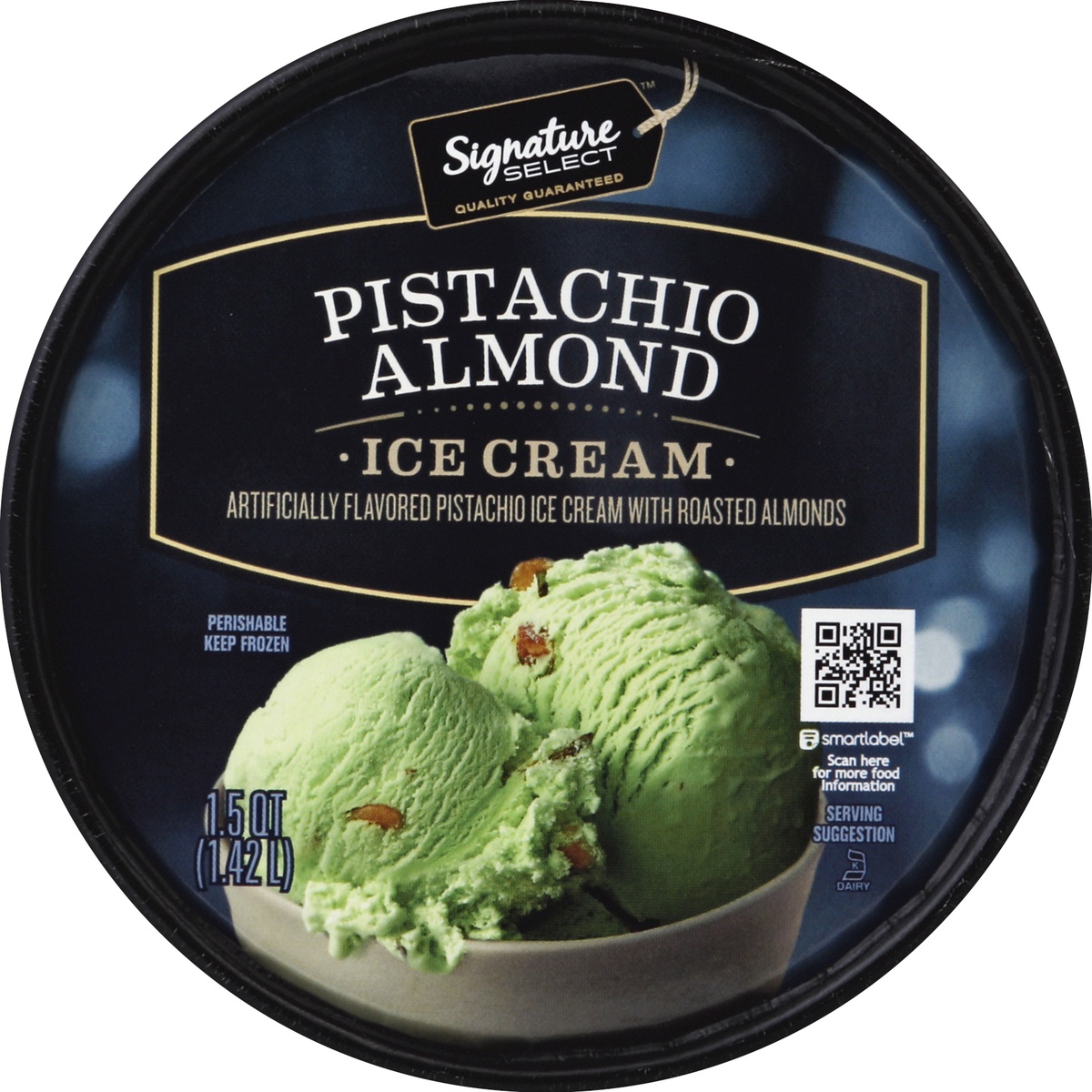 slide 3 of 3, Signature Select Ice Cream 1.5 qt, 1.5 qt