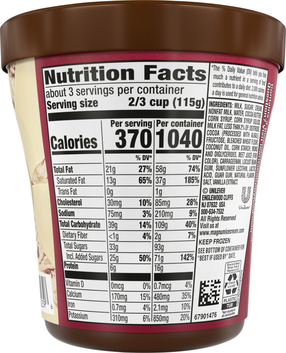 slide 2 of 3, Magnum Ice Cream Tub Double Red Velvet, 14.8 oz, 14.8 oz