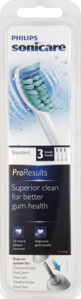 slide 1 of 3, Sonicare Brushheads 3 ea, 3 ct