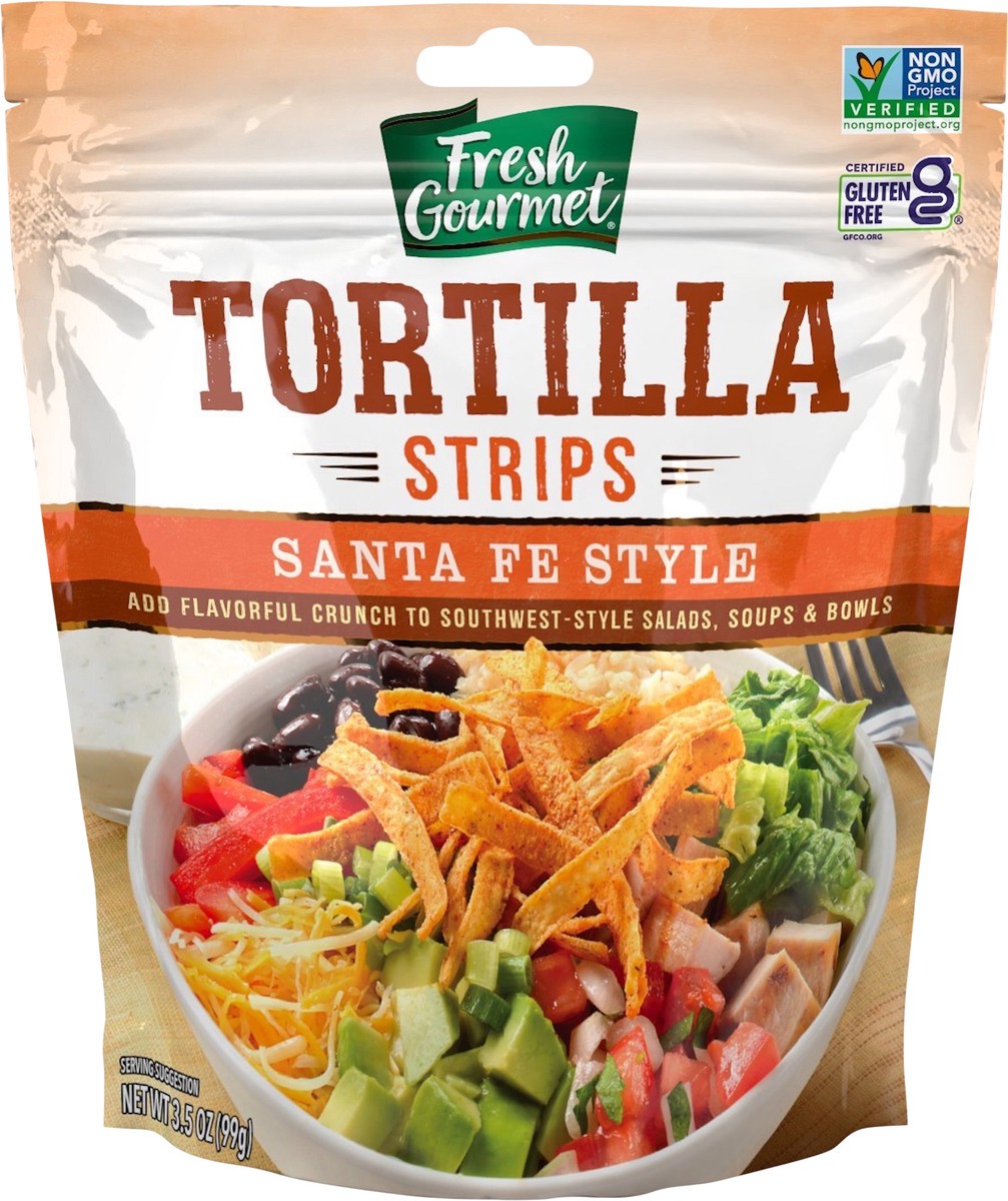slide 2 of 3, Fresh Gourmet Tortilla Strips 3.5 oz, 3.5 oz