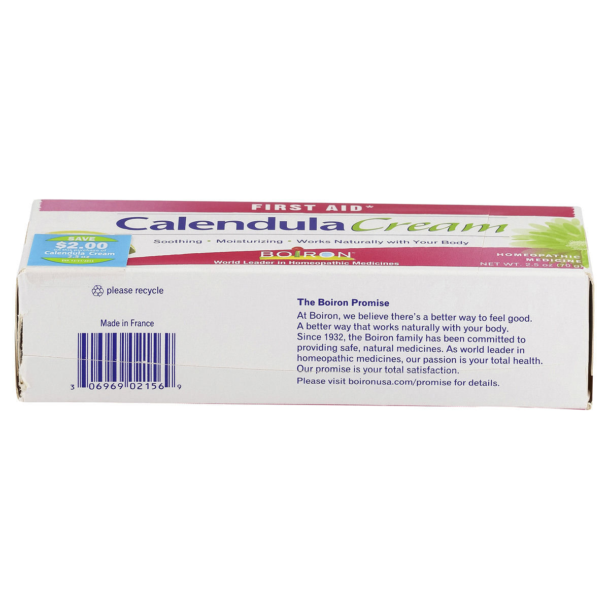 slide 3 of 3, Boiron Calendula First Aid Cream, 2.5 oz