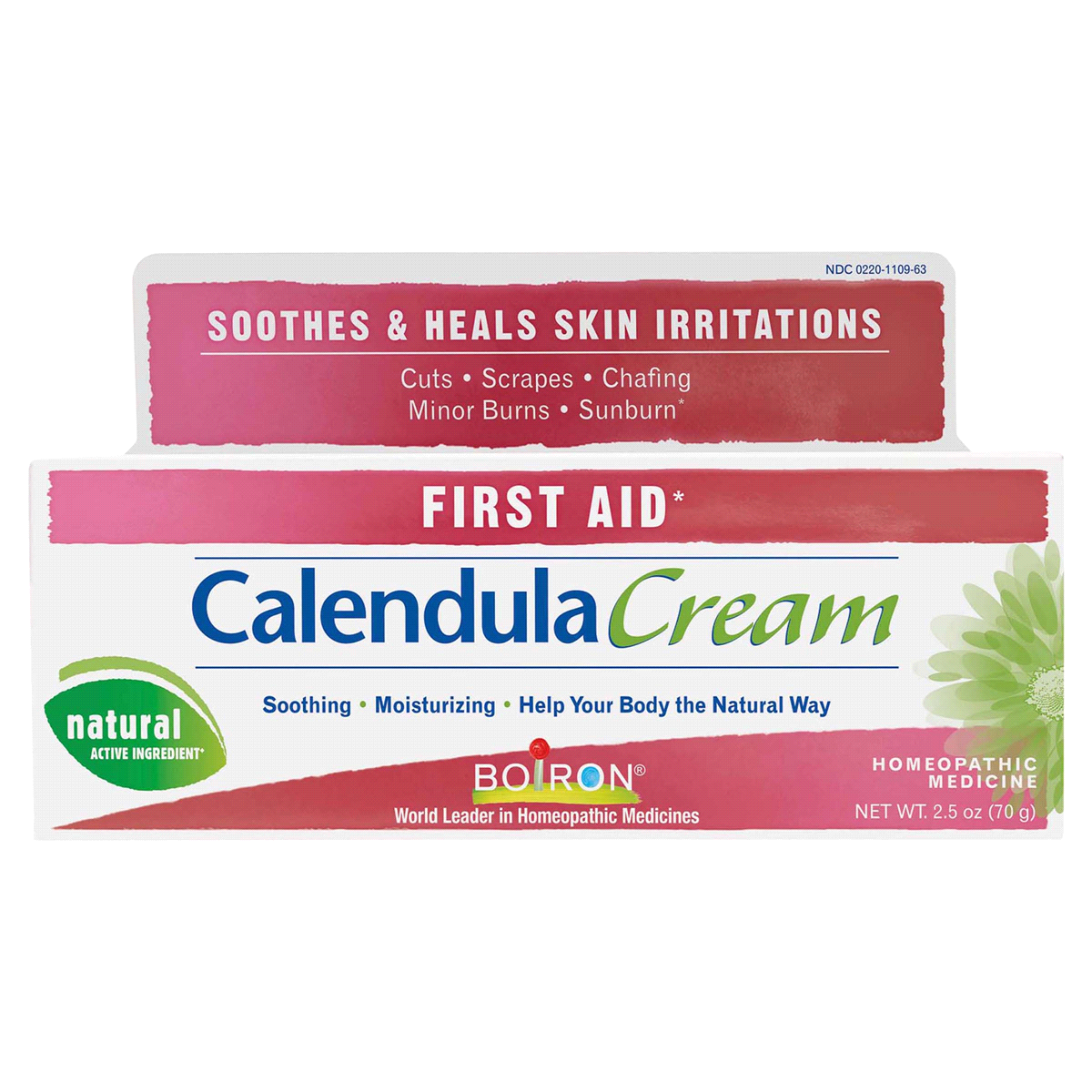 slide 1 of 3, Boiron Calendula First Aid Cream, 2.5 oz