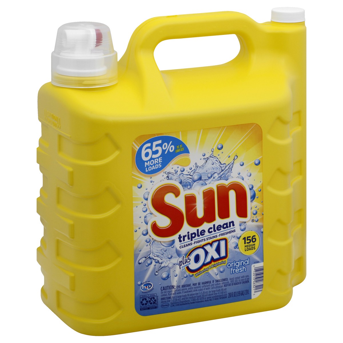 slide 5 of 11, Sun Triple Clean Plus Oxi Original Fresh Detergent 250 oz, 250 oz