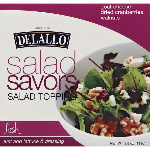 slide 1 of 4, DeLallo Salad Topping, Fresh, 3.5 oz