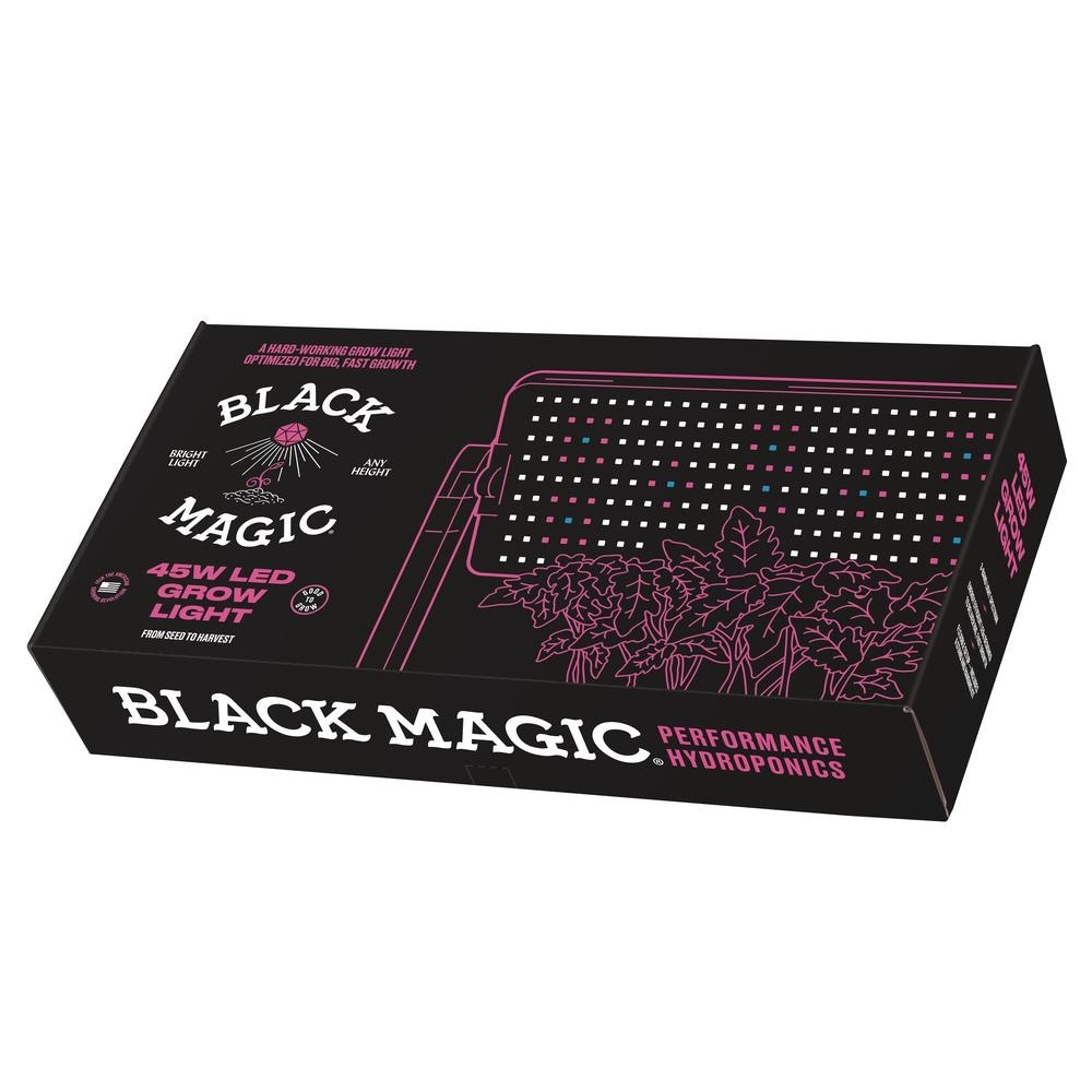 slide 1 of 1, Black Magic Performance Hydroponics 45-Watt Led Grow Light, 1 ct