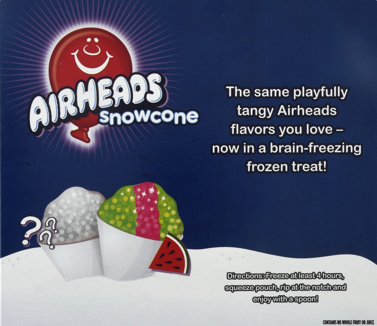 slide 4 of 9, Airheads Snowcone White Mystery Watermelon, 6 ct