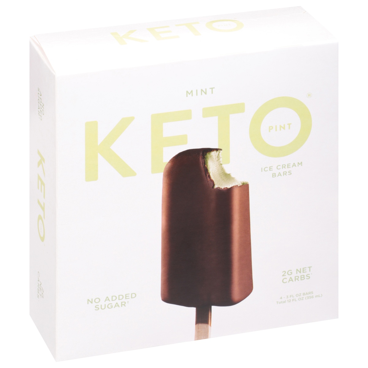 slide 9 of 9, Keto Pint Mint Ice Cream Bars 4 - 3 fl oz Bars, 4 ct