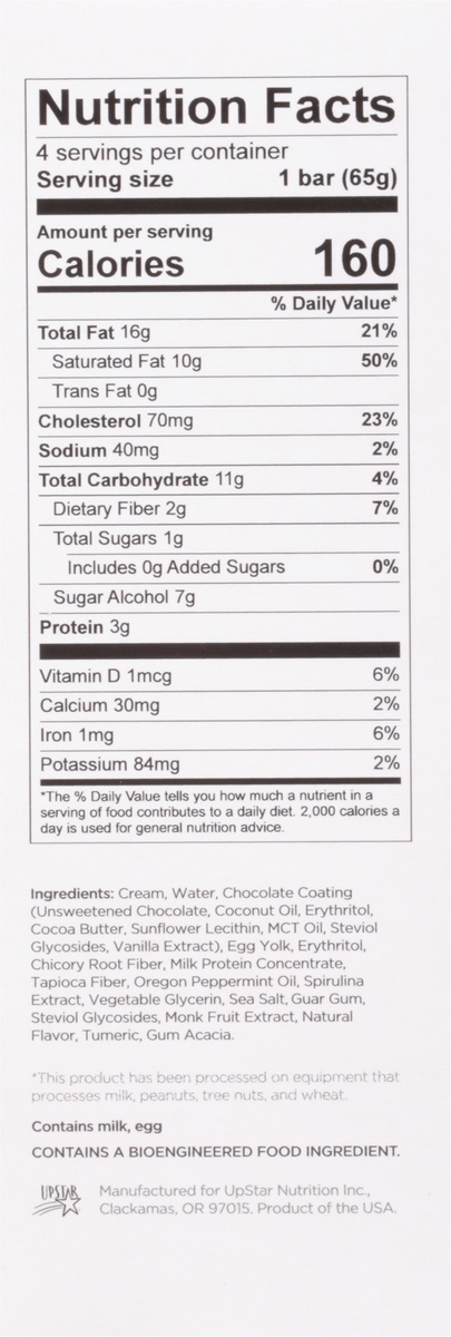 slide 7 of 9, Keto Pint Mint Ice Cream Bars 4 - 3 fl oz Bars, 4 ct