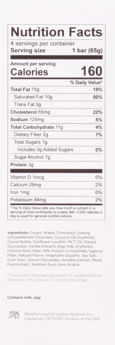 slide 9 of 9, Keto Pint Sea Salt Caramel Ice Cream Bars 4 - 3 fl oz Bars, 4 ct