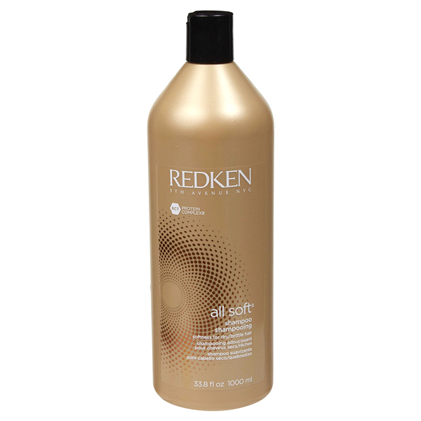 slide 1 of 1, Redken All Soft Shampoo, 33.8 oz