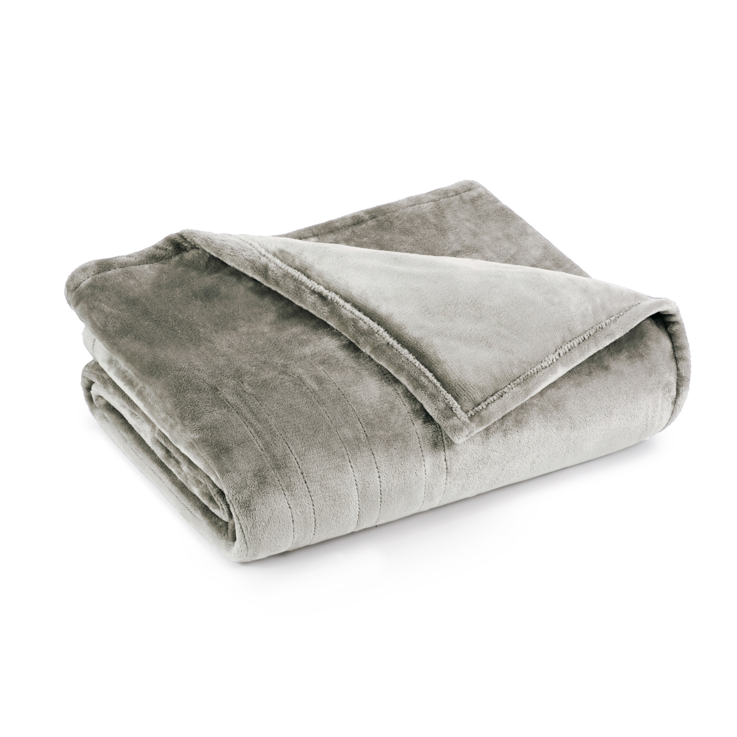 slide 6 of 7, Brookstone Heated Blanket Taupe King, 1 ct