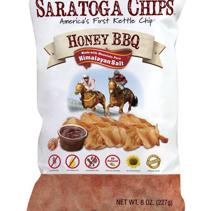 slide 1 of 1, Saratoga Chips Honey Bbq, 3.5 oz