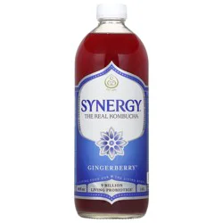 Synergy The Real Kombucha Gingerberry
