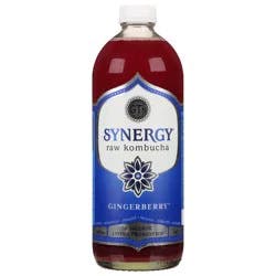 GT's Gingerberry Raw Kombucha 48 fl oz Bottle