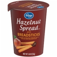slide 1 of 1, Kroger Hazelnut Spread With Breadsticks, 1.83 oz