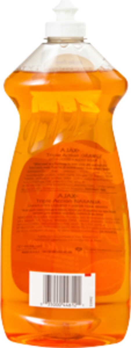 slide 6 of 9, Ajax Ultra Orange Triple Action Dish Liquid, 34 fl oz