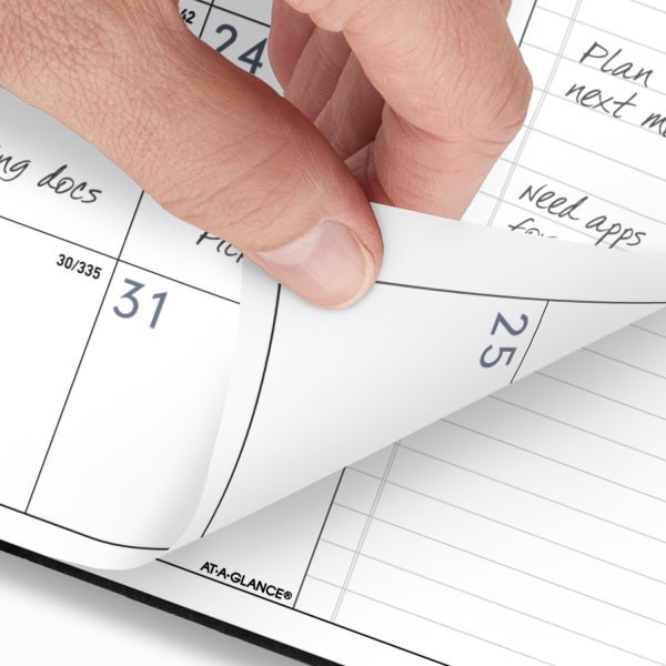 slide 2 of 10, AT-A-GLANCE® Contemporary 2026 Monthly Planner, Black, Large, 9"" x 11"", 1 ct