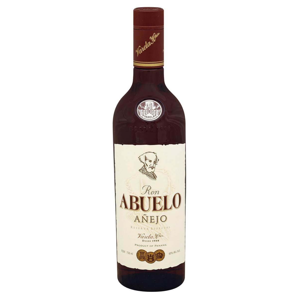 slide 2 of 3, Ron Abuelo Anejo Rum 750 ml, 750 ml