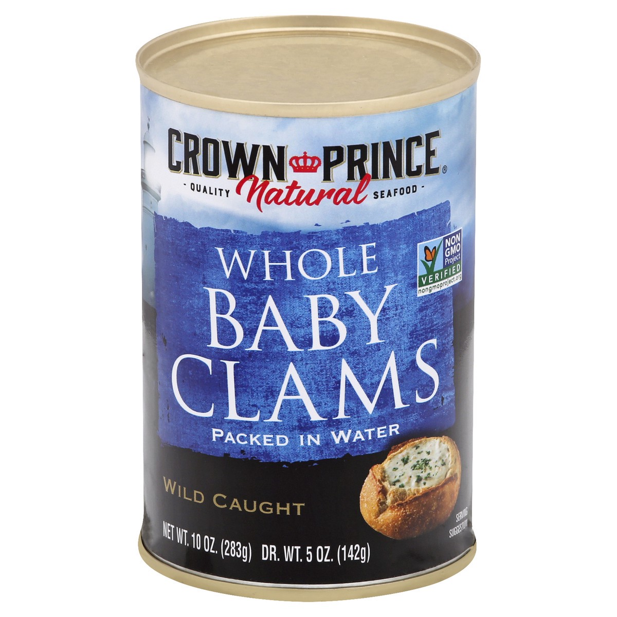 slide 3 of 13, Crown Prince Baby Clams In Water, 10 oz