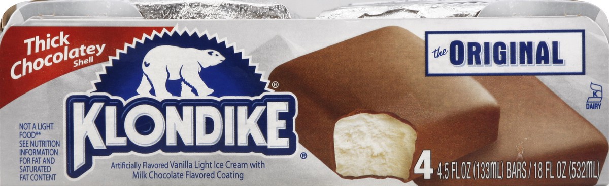 slide 2 of 6, Klondike Ice Cream Bars 4 ea, 4 ct