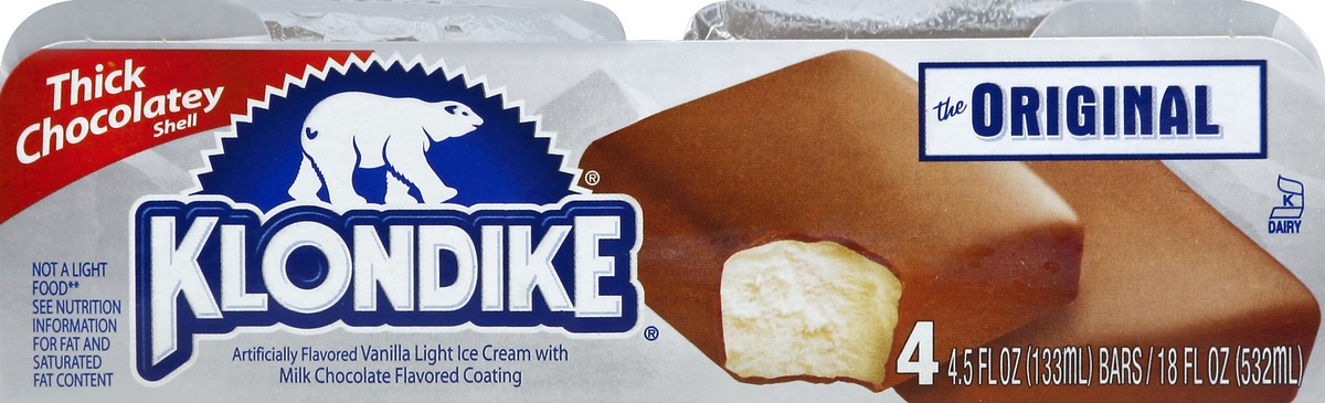 slide 4 of 6, Klondike Ice Cream Bars 4 ea, 4 ct