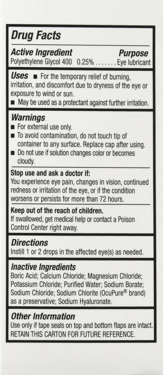 slide 5 of 9, Blink GelTears Dry Eye Moderate-Severe Lubricating Eye Drops 0.34 oz, 0.34 oz