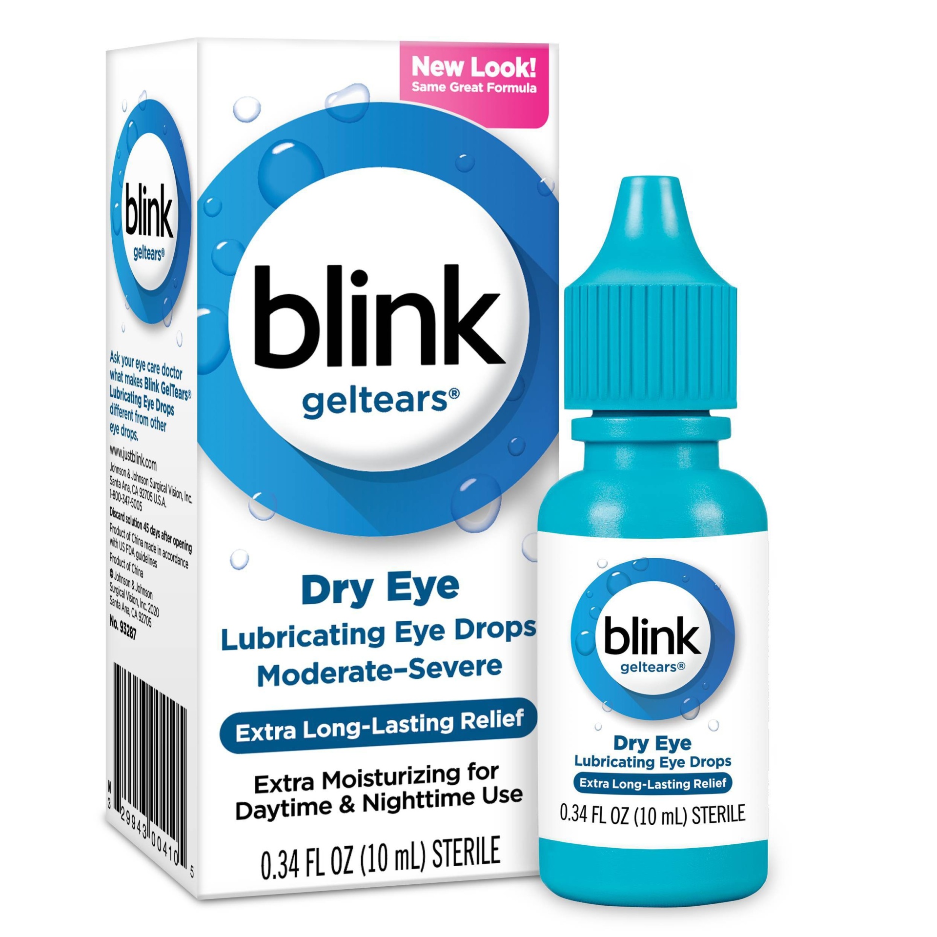 slide 1 of 3, AMO Blink Gel Tears Eye Drops, 0.34 fl oz