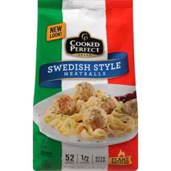 Cooked Perfect Swedish Meatballs, 26 oz