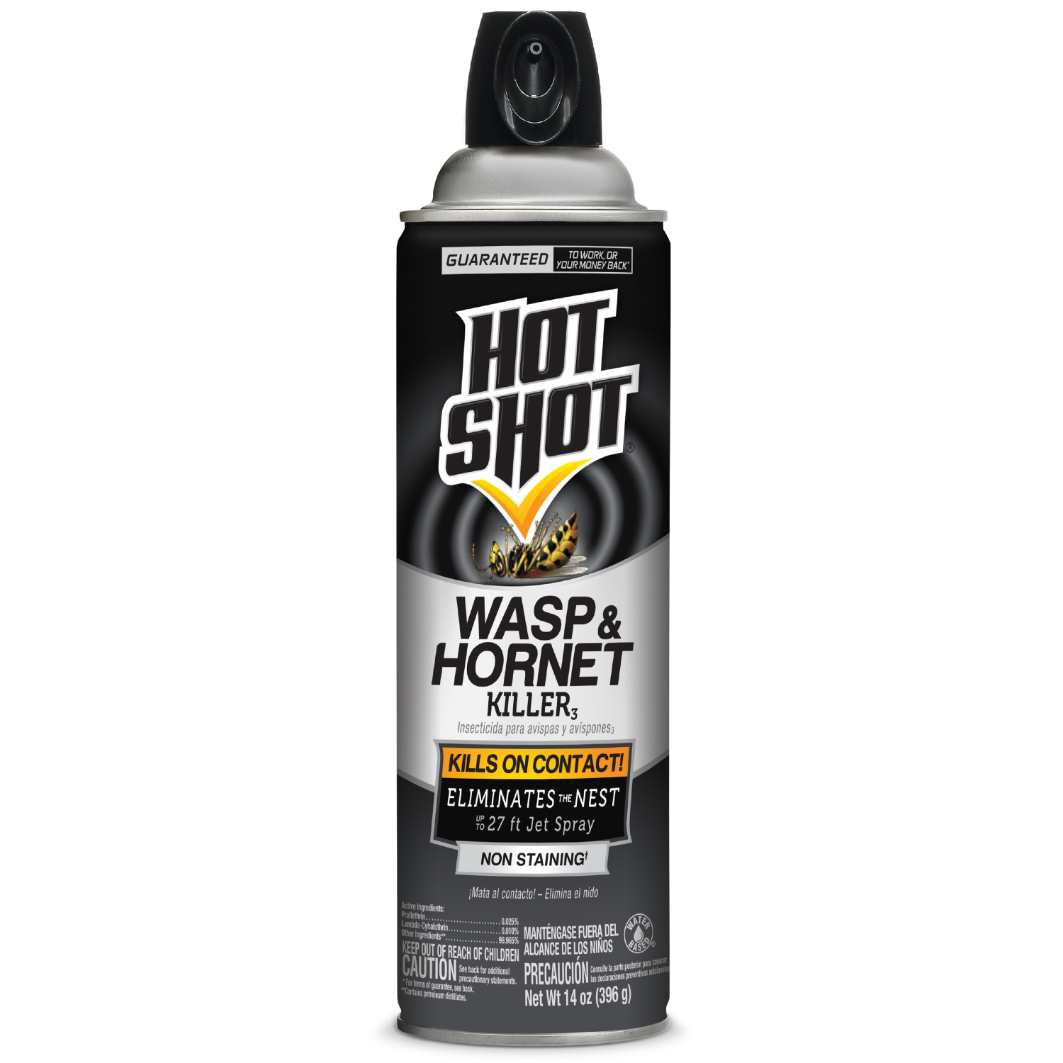 slide 1 of 3, Hot Shot Wasp & Hornet Killer 3 14 oz, 14 oz