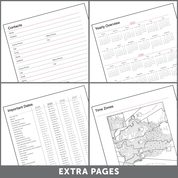 slide 2 of 6, Office Depot 2025 Office Depot Weekly/Monthly Appointment Book, 8-1/2"" X 11"", Silver, January To December, Od710530, 1 ct