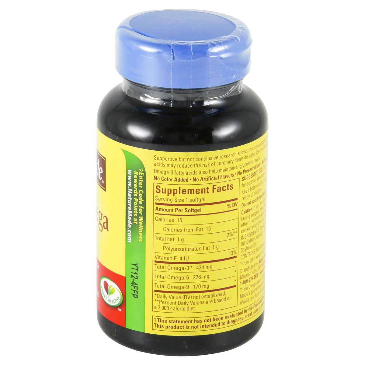 Nature Made Triple Omega 369 Dietary Supplement 60 ct Shipt