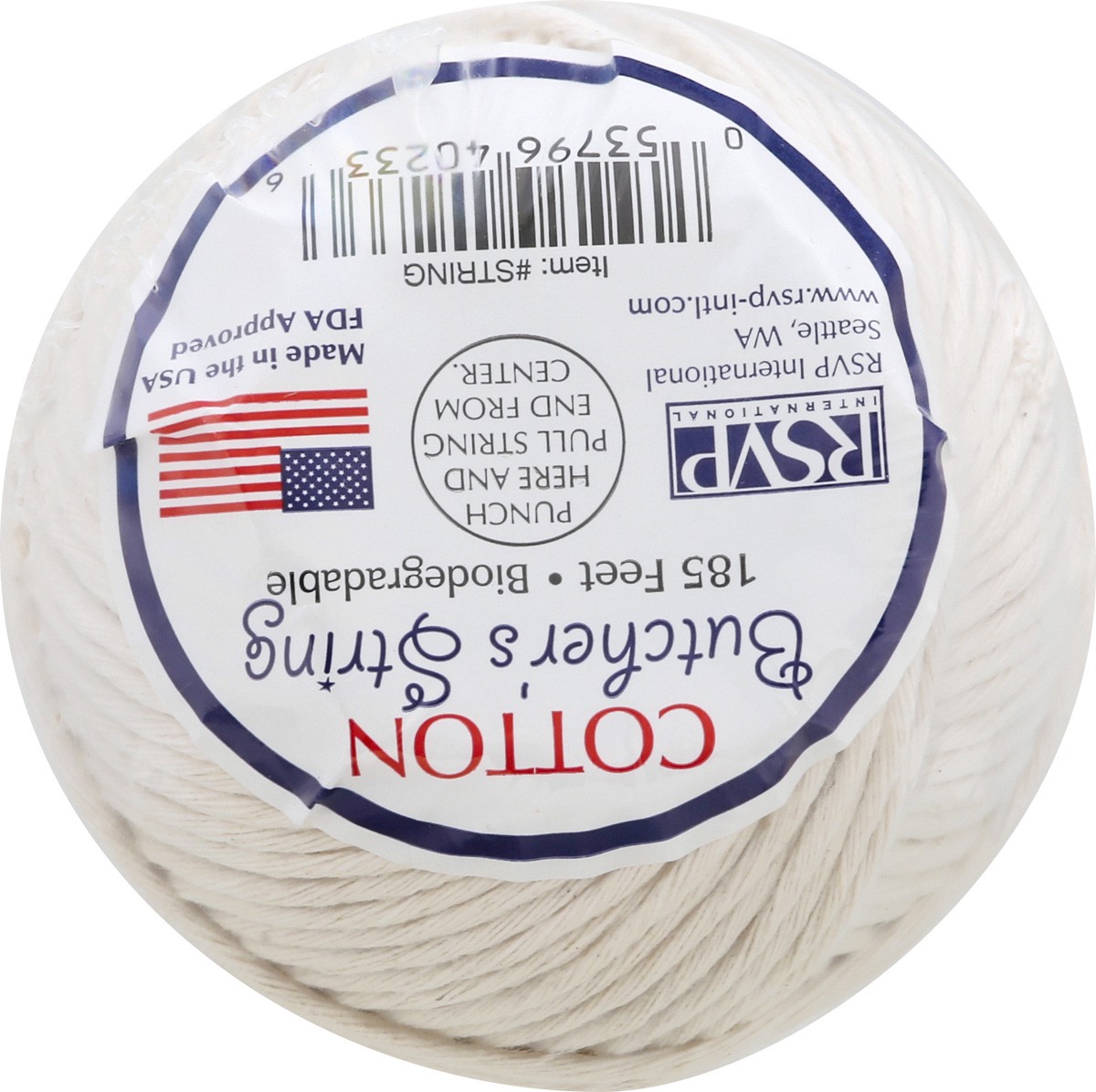 slide 2 of 9, RSVP International Cotton 185 Feet Butcher's String 1 ea, 1 ct