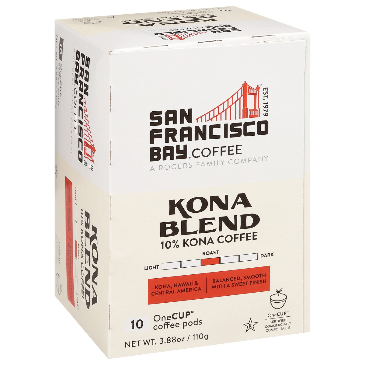 slide 4 of 9, SF Bay Coffee Kona Blend Coffee - 10 ct, 10 ct