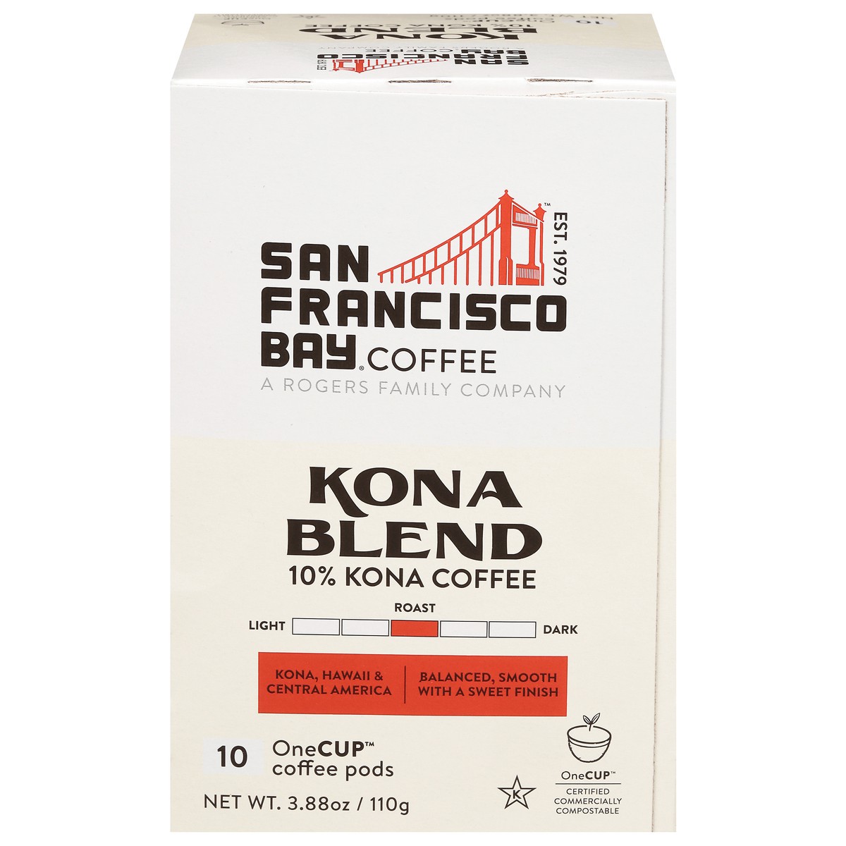 slide 1 of 9, SF Bay Coffee Kona Blend Coffee - 10 ct, 10 ct