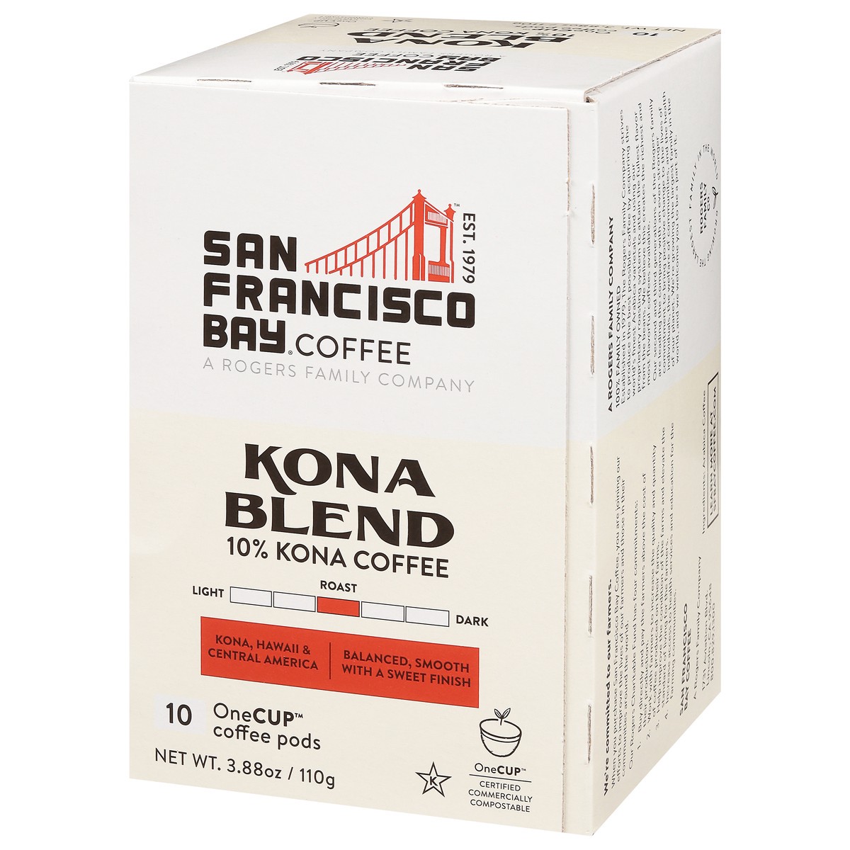 slide 3 of 9, SF Bay Coffee Kona Blend Coffee - 10 ct, 10 ct