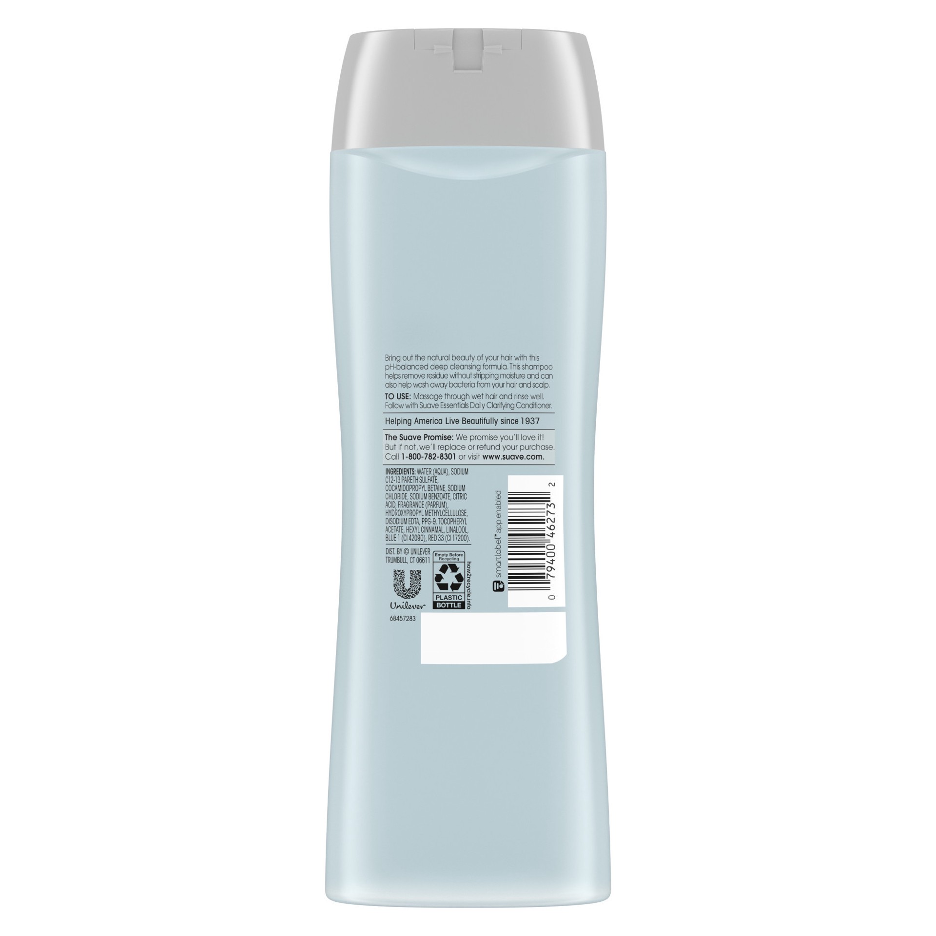 slide 7 of 7, Suave Essentials Shampoo, 15 oz