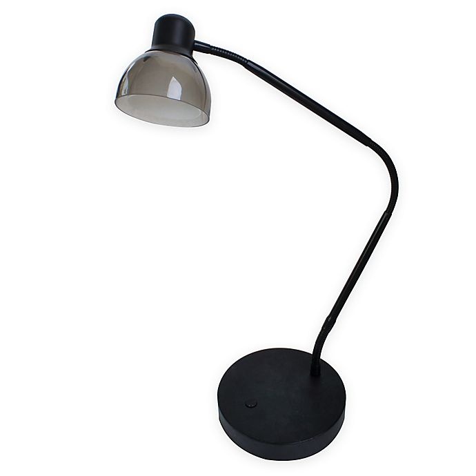 slide 1 of 5, Studio 3B LED Desk Lamp with USB and AC Charging Station, 1 ct